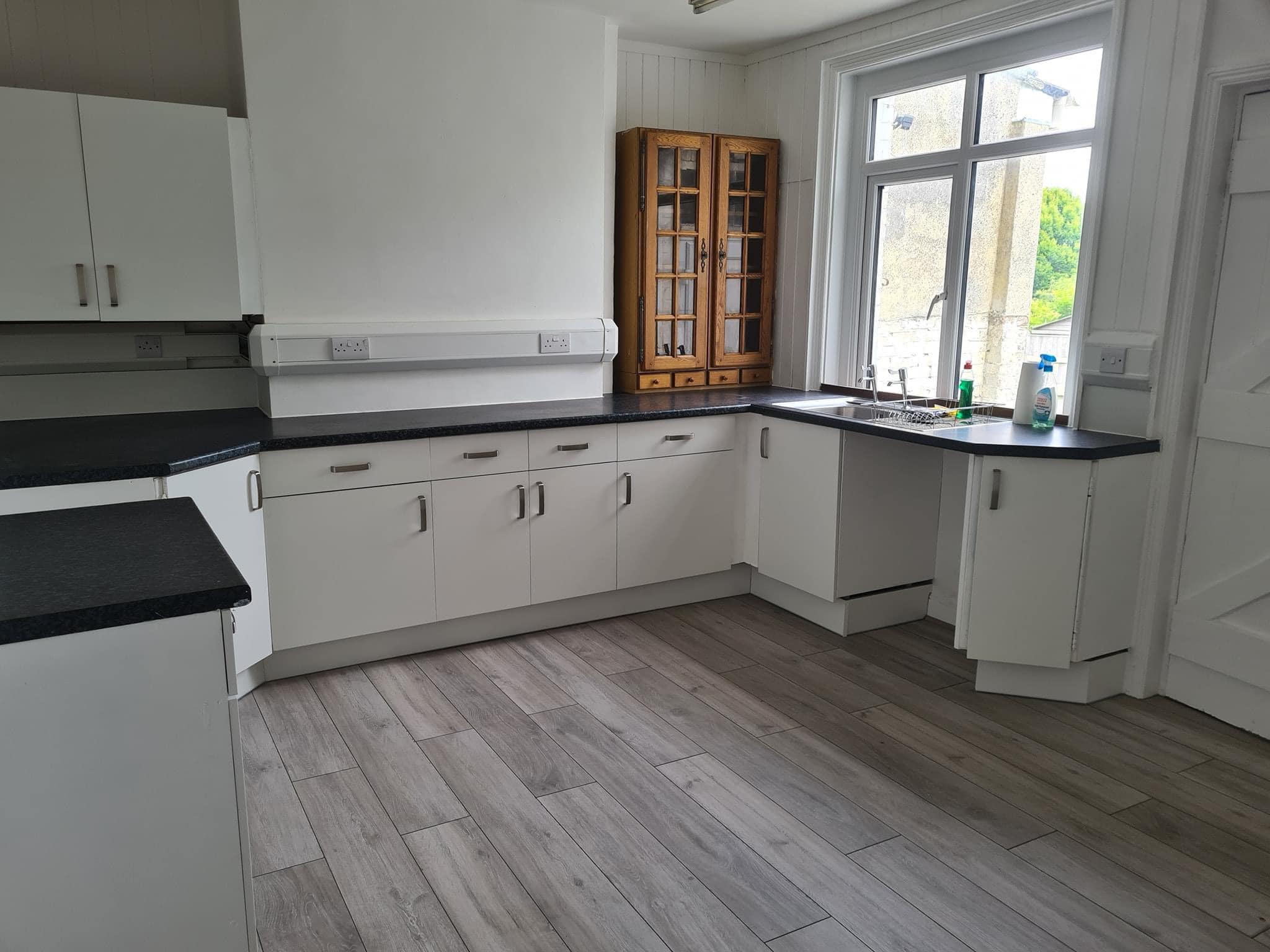 A bright Dorset kitchen finished by Always Cleaning Services, ready for the family to come home to.